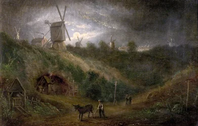 Die alte Seilerei, Fuß des Galgenhügels, Nottingham Forest
